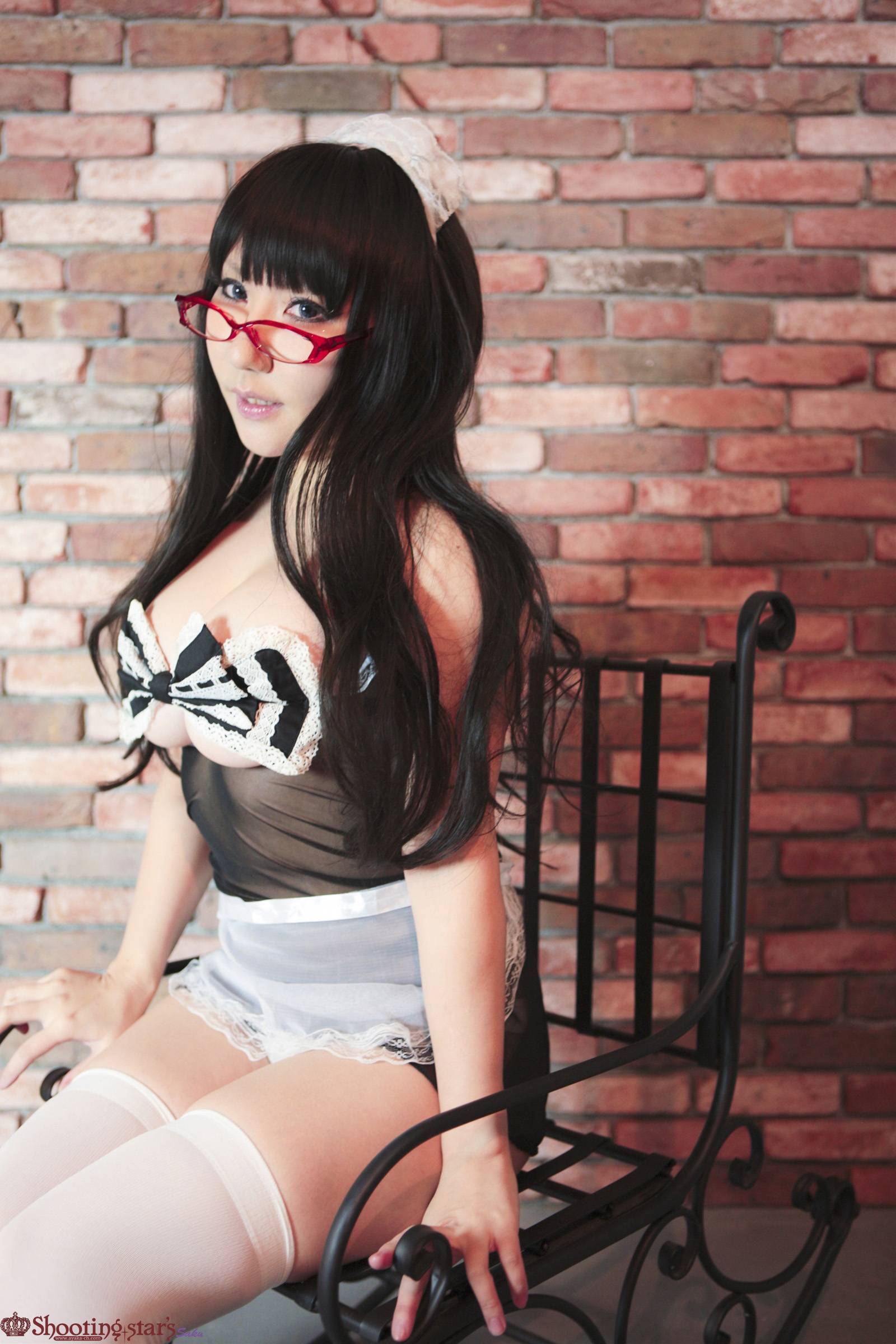 [Cosplay]  Big Boobs Hot Secretary Cosplay Set 2